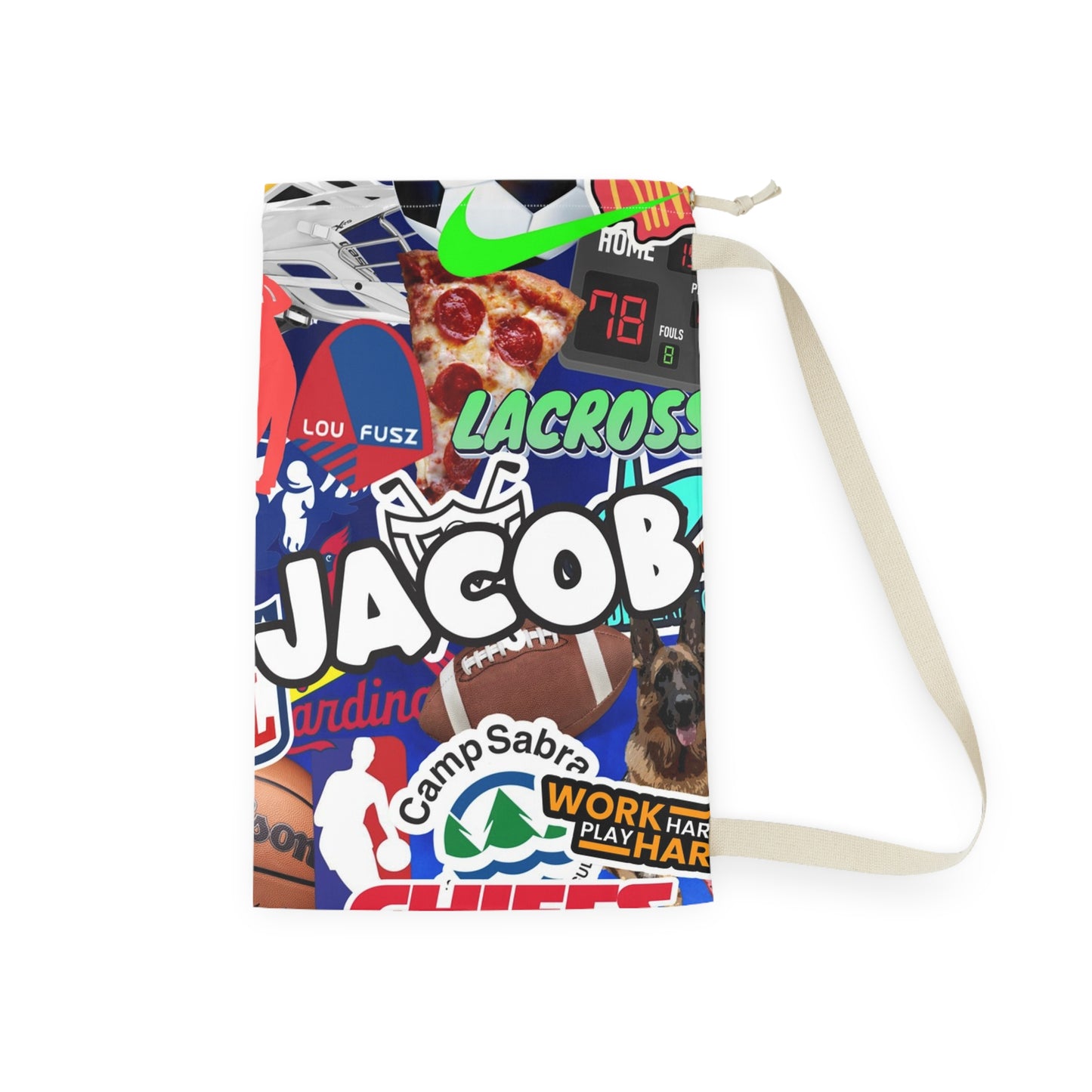 Personalized Laundry Bag