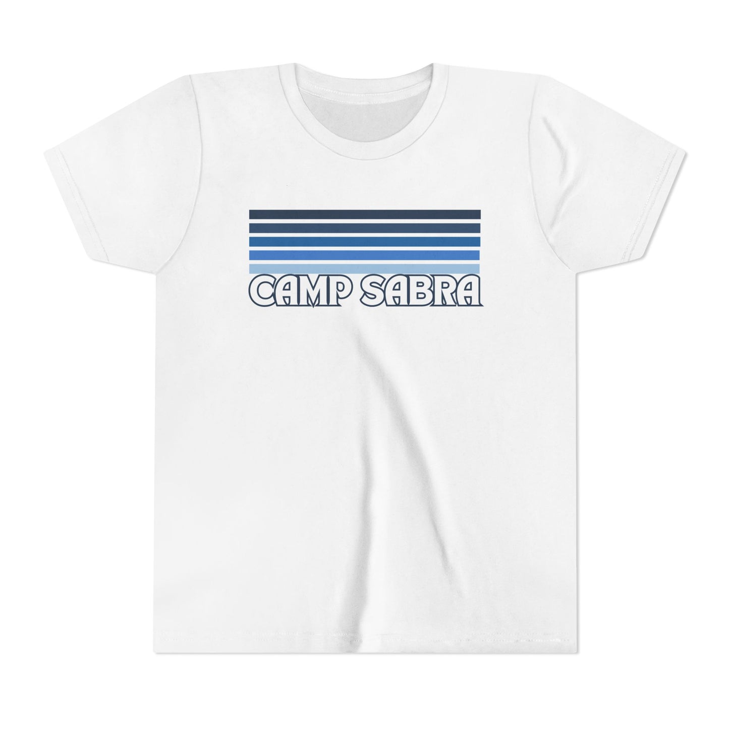 Blue Stripe Retro Tee, Crop Or Sweatshirt