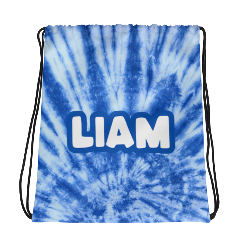 Drawstring Tote Bag- Just the Name