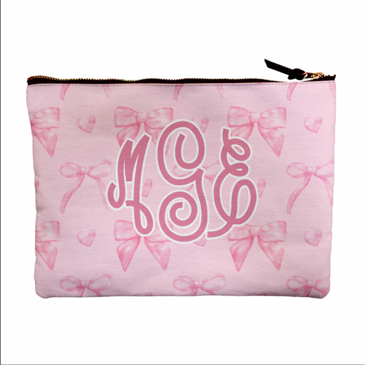 Cosmetic Bags- Canvas