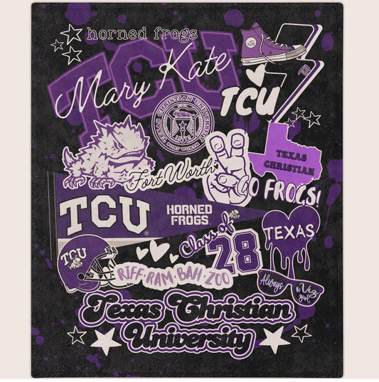 College Spirit Blanket