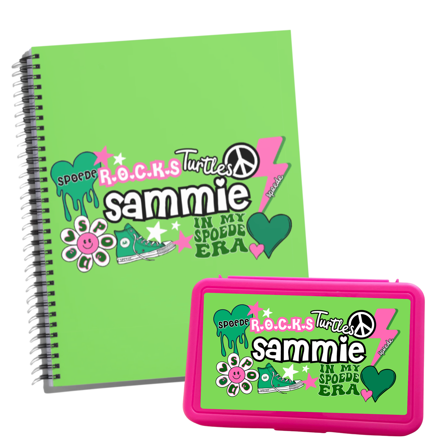 Back to School Bundle – Personalized Notebook + Pencil Box