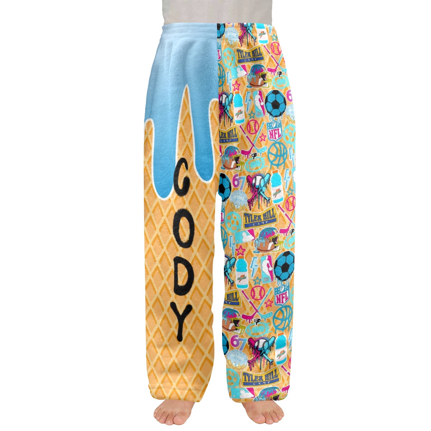 Personalized Fuzzy Lounge Pants | Choose Your Design