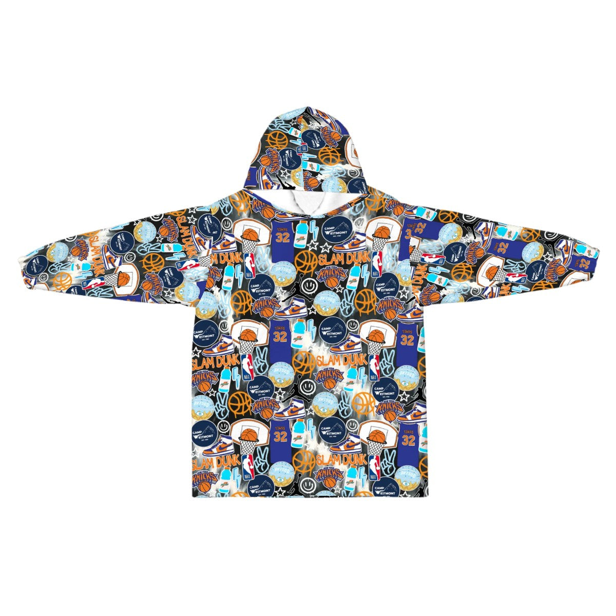 Personalized Camp Blanket Hoodie | Choose Your Design | All Summer Camps|