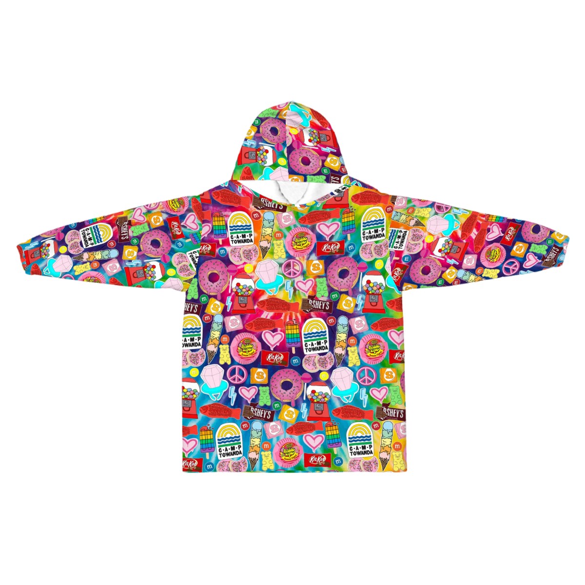 Personalized Camp Blanket Hoodie | Choose Your Design | All Summer Camps|