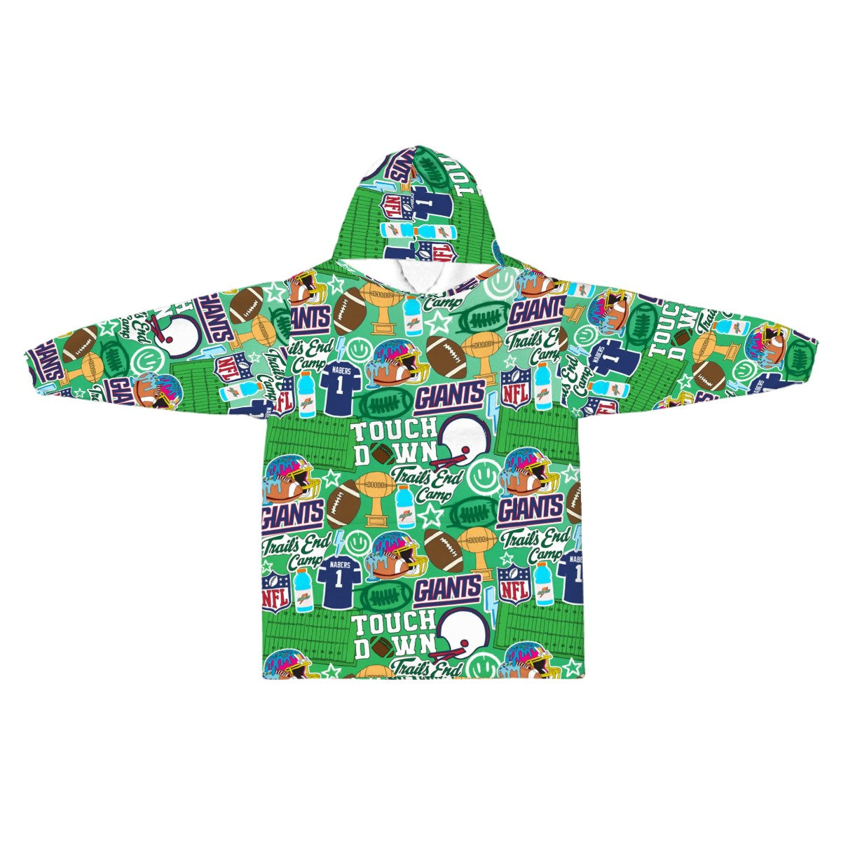 Personalized Camp Blanket Hoodie | Choose Your Design | All Summer Camps|