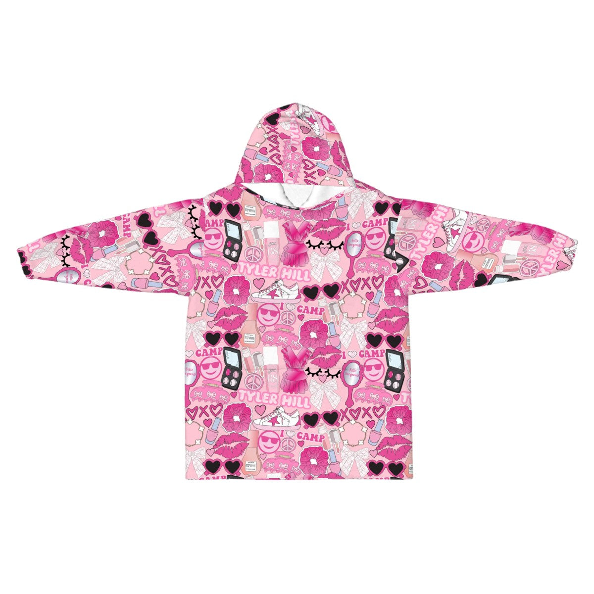 Personalized Camp Blanket Hoodie | Choose Your Design | All Summer Camps|