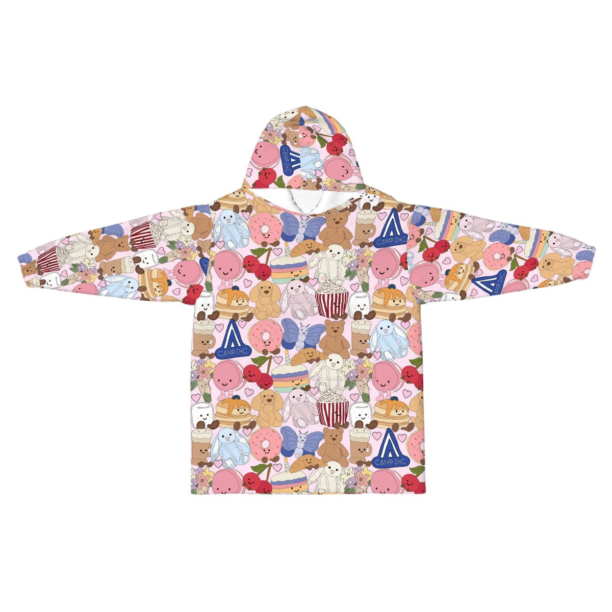 Personalized Camp Blanket Hoodie | Choose Your Design | All Summer Camps|