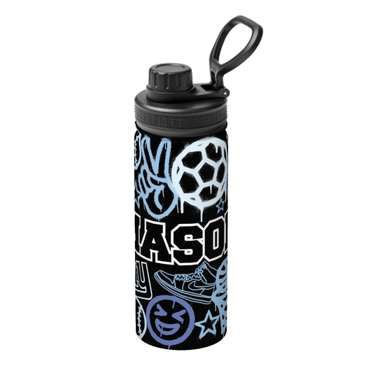 18oz Insulated Water Bottle- Camp Dripping Sports