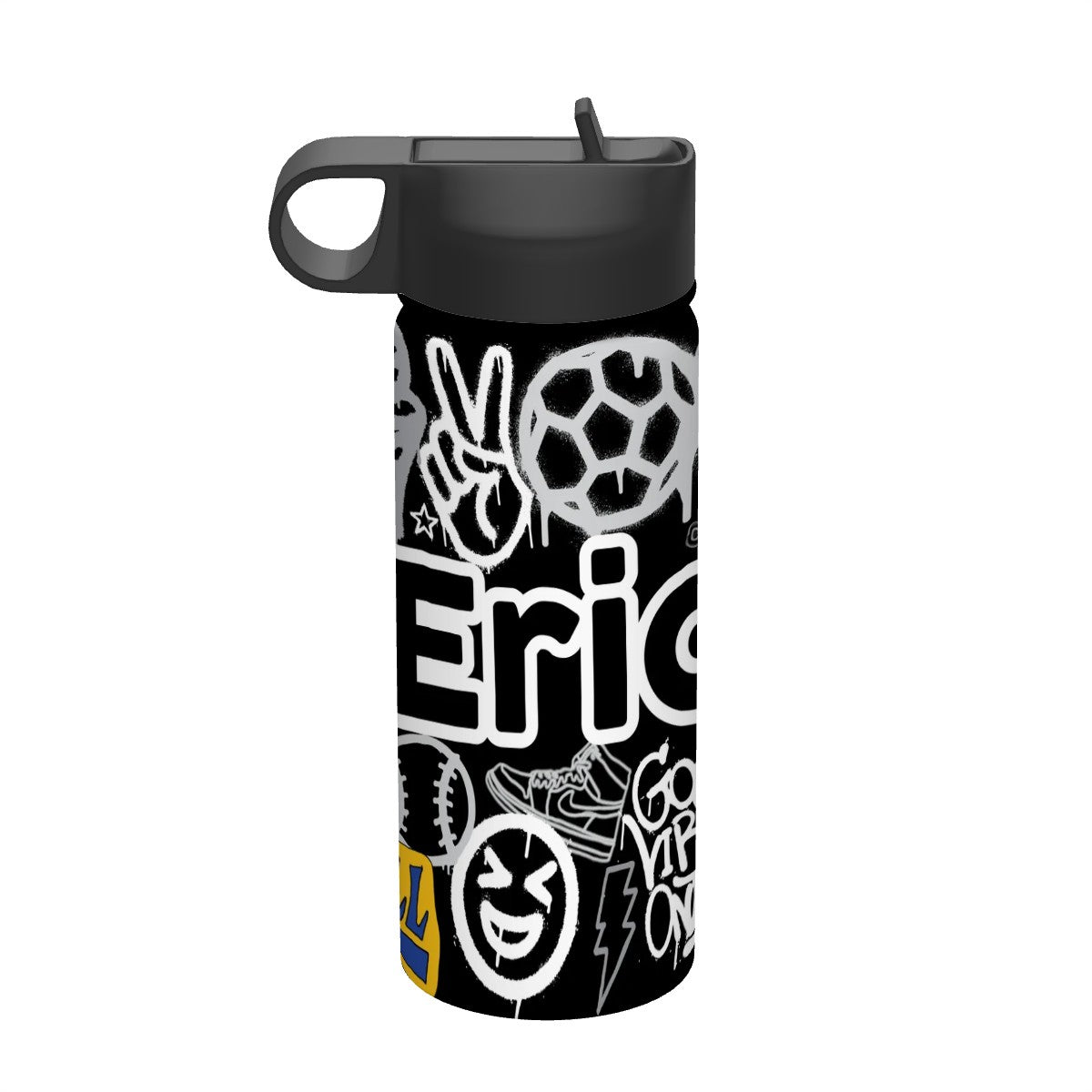 18oz Insulated Water Bottle- Camp Dripping Sports