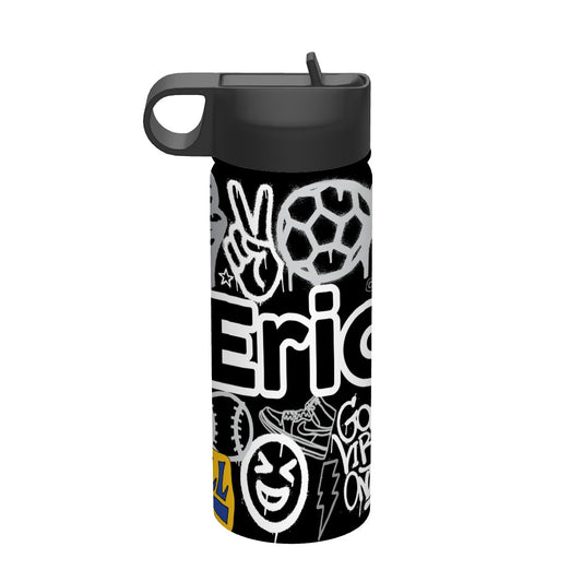 18oz Insulated Water Bottle- Camp Dripping Sports