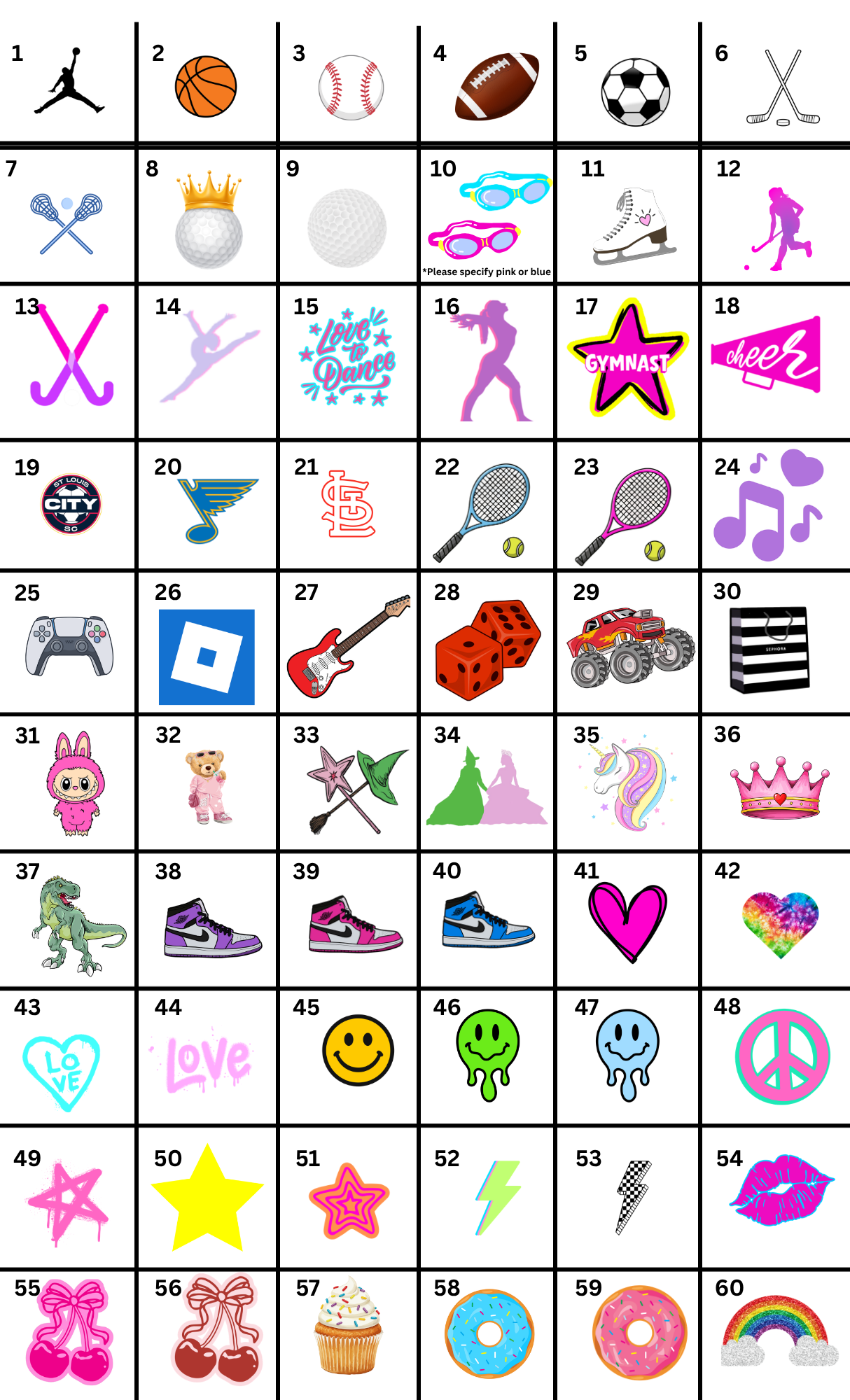 Create-Your-Own Favorite Things Sweatpants | Customizable Lounge Pants for Kids & Teens