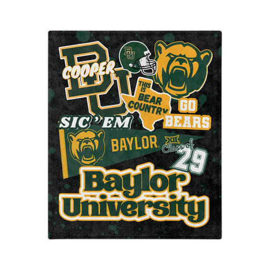 Baylor College Spirit Blanket