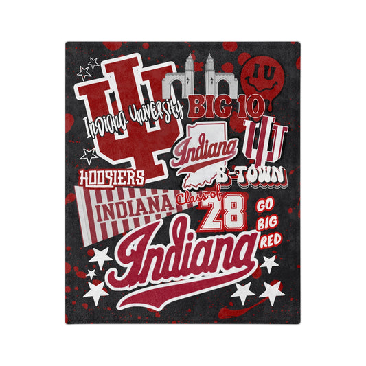 Indiana University Spirit Blanket