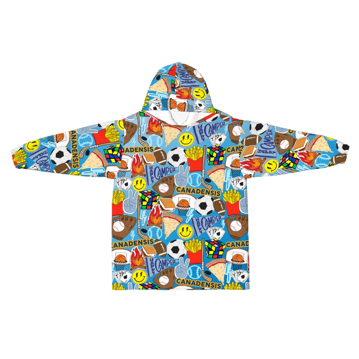Personalized Camp Blanket Hoodie | Choose Your Design | All Summer Camps|