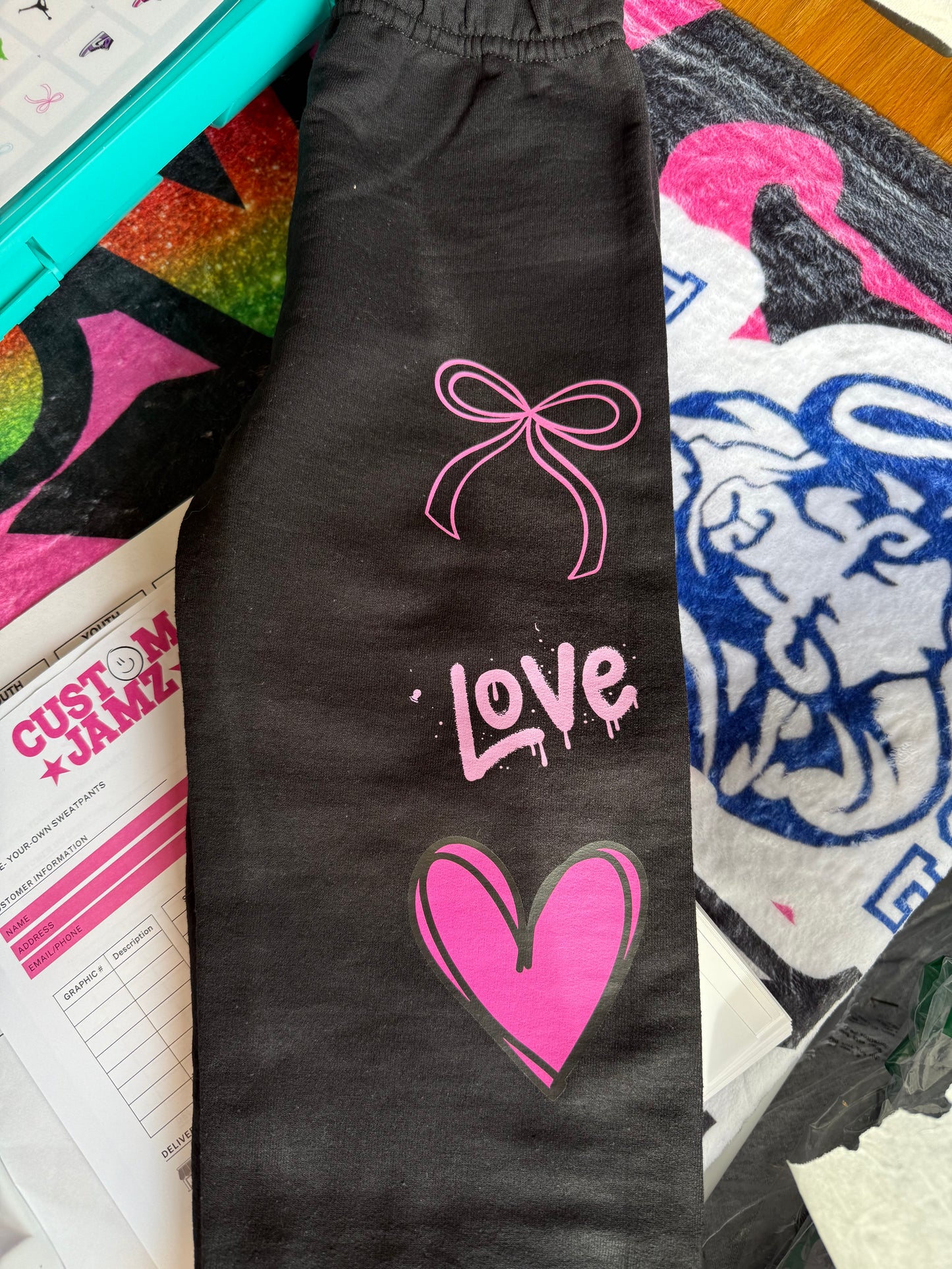 Create-Your-Own Favorite Things Sweatpants | Customizable Lounge Pants for Kids & Teens