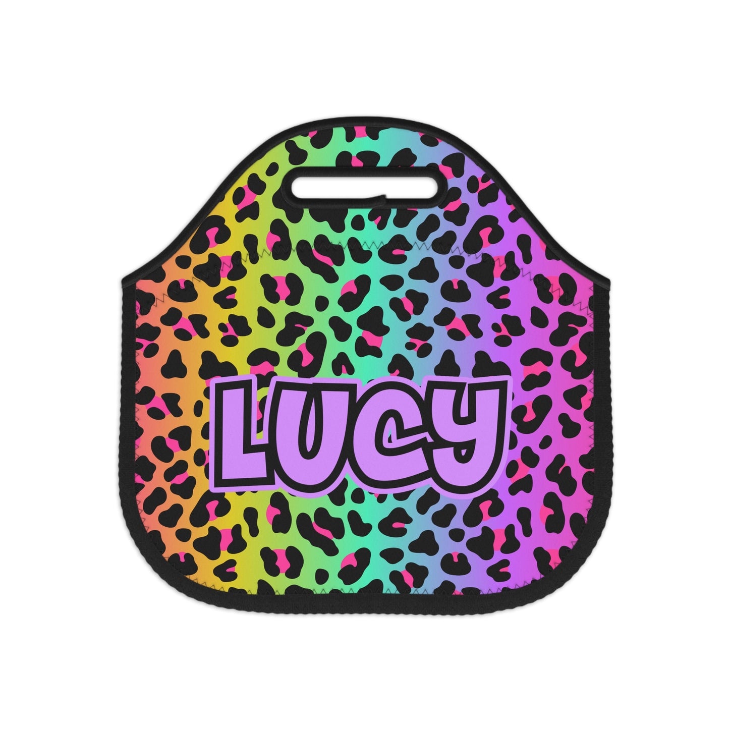 Just the Name Neoprene Lunch Tote