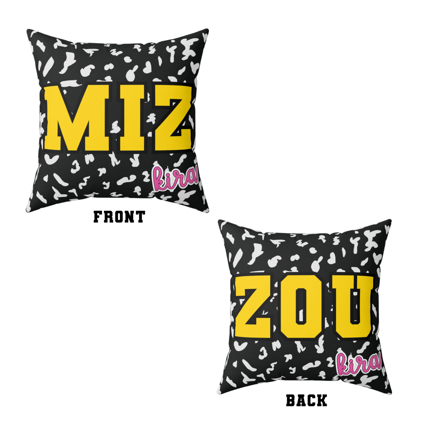School Spirit Throw Pillows