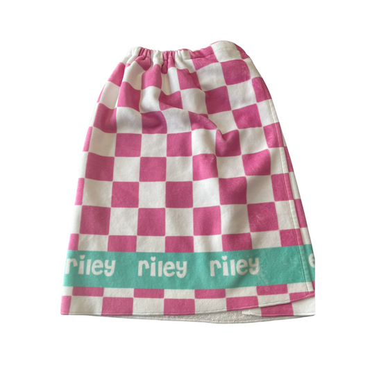 Personalized Towel Wrap
