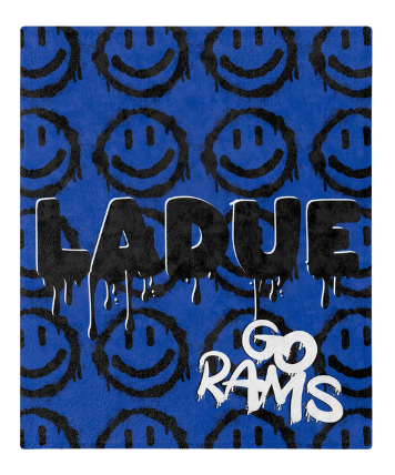 School Spirit Smiley Blanket