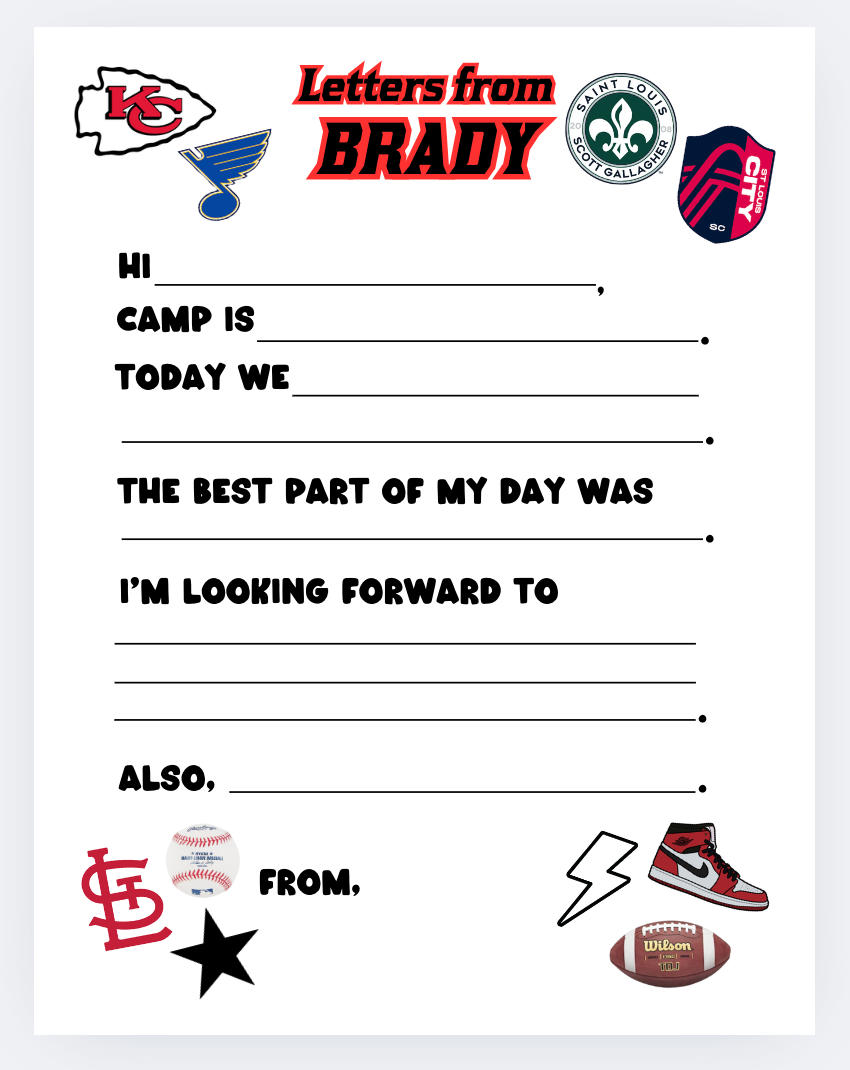 Prompted Letters From Camp Favorite Things Style