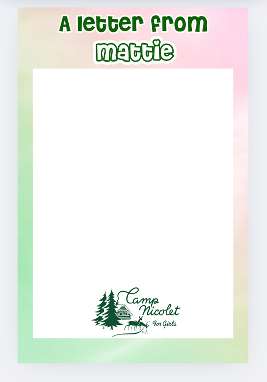 Ombre Logo Notepad