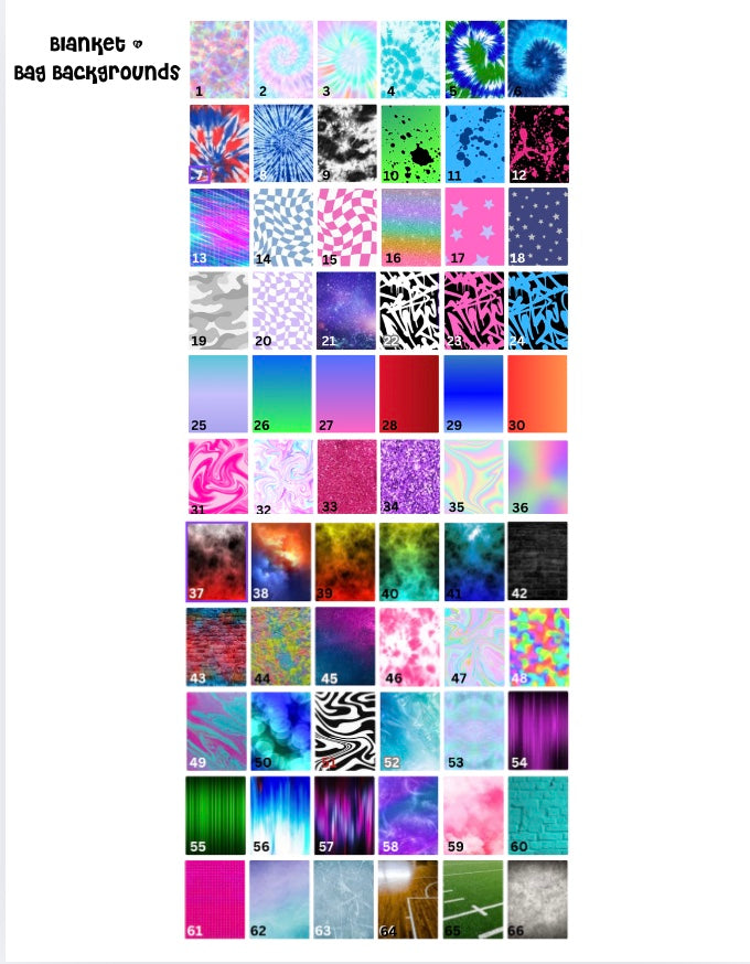 "My Favorite Things" Throw Blanket