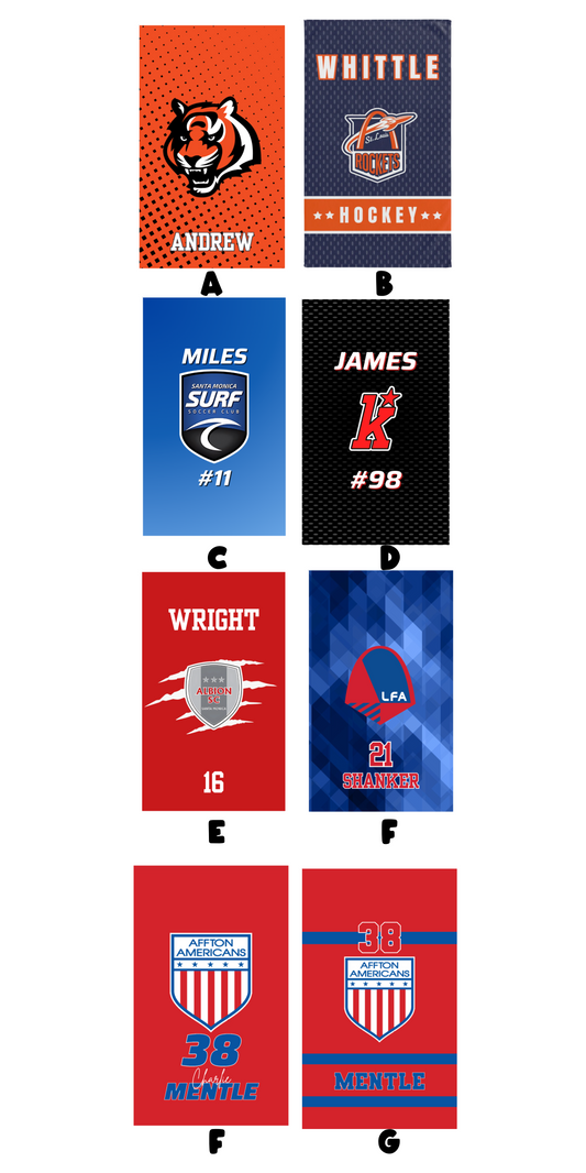 Team Sports Towels